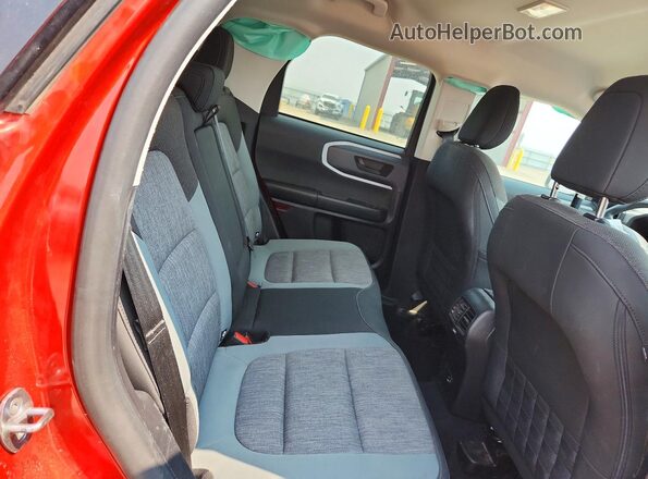 3FMCR9B62PRD26705 2023 FORD BRONCO Red უკანა სავარძლების ხედი