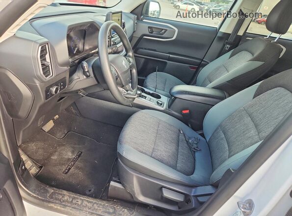 3FMCR9B62PRD86855 2023 FORD BRONCO White Widok wnętrza z przodu