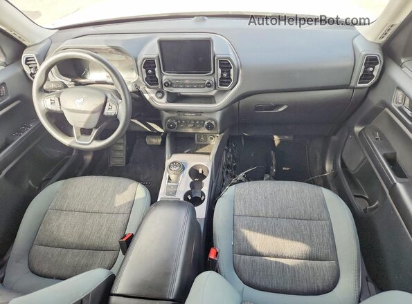 3FMCR9B62PRD86855 2023 FORD BRONCO White Widok deski rozdzielczej