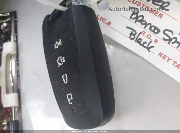 3FMCR9B63MRA44200 2021 FORD BRONCO SPORT Black Вид панелі приладів