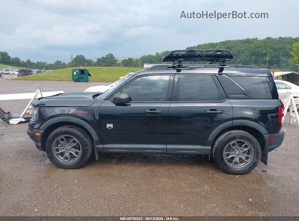 3FMCR9B63MRA44200 2021 FORD BRONCO SPORT Black Панорамний вид салону 360°