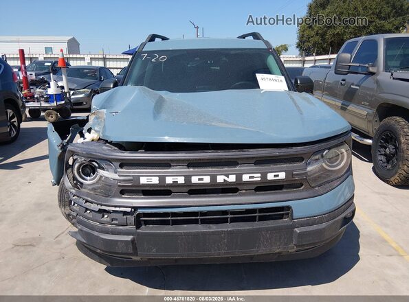 3FMCR9B63MRA99536 2021 FORD BRONCO SPORT Blue Вид задньої частини салону