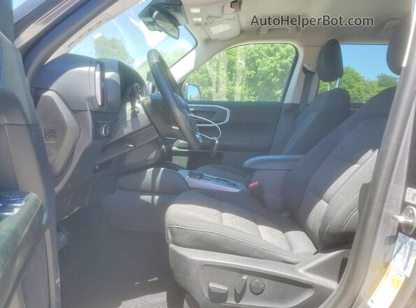 3FMCR9B63PRD55758 2023 FORD BRONCO Charcoal Widok wnętrza z przodu