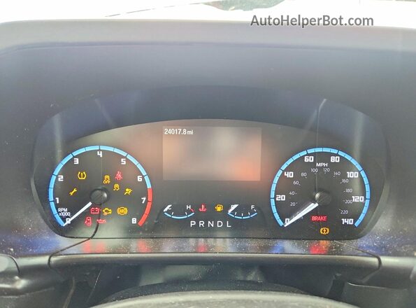 3FMCR9B63RRE83016 2024 FORD BRONCO Black Vista del cuadro de instrumentos