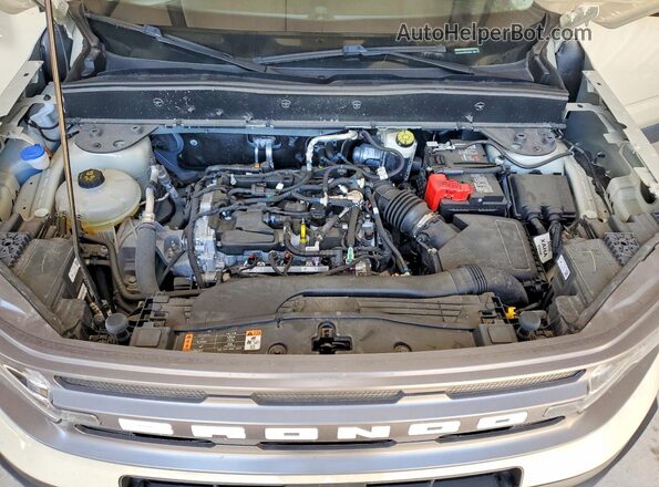 3FMCR9B63RRE98096 2024 FORD BRONCO Beige ძრავის განყოფილების ხედი