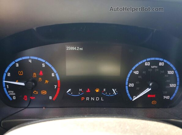 3FMCR9B63RRF38872 2024 FORD BRONCO Black Instrument cluster view