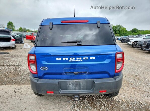 3FMCR9B63RRF54716 2024 FORD BRONCO Blue უკანა ხედი