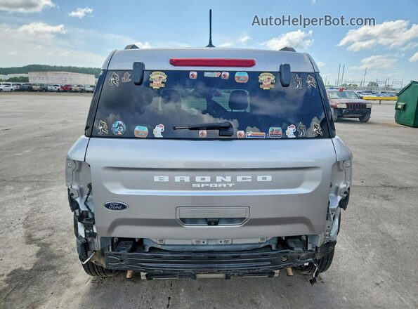 3FMCR9B64MRA71776 2021 FORD BRONCO Silver უკანა ხედი