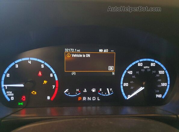 3FMCR9B64RRE04601 2024 FORD BRONCO Gray ხელსაწყოთა პანელის ხედი