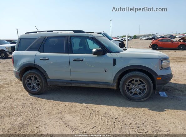 3FMCR9B65MRA19332 2021 FORD BRONCO SPORT Gray Widok wnętrza z tyłu