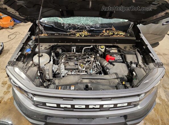 3FMCR9B65NRE02544 2022 FORD BRONCO Серый Вид подкапотного пространства