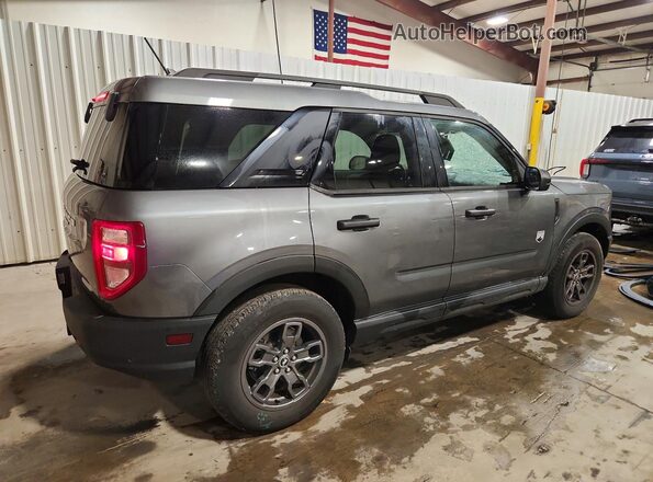 3FMCR9B65NRE02544 2022 FORD BRONCO Серый Задняя правая четверть