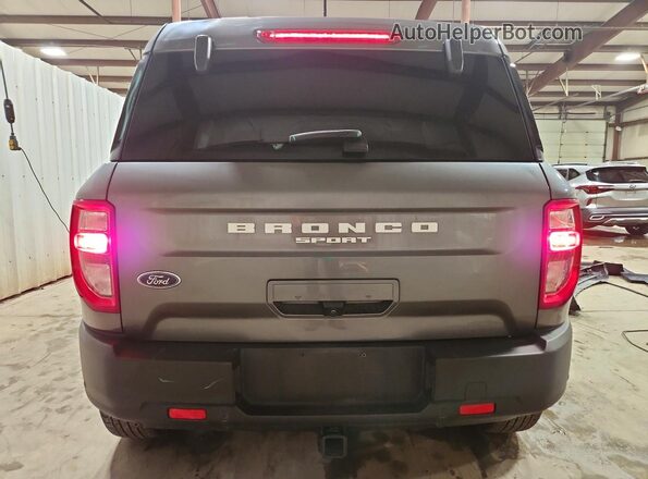 3FMCR9B65NRE02544 2022 FORD BRONCO Серый Вид сзади