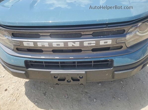 3FMCR9B65PRD23524 2023 FORD BRONCO Blue Widok wnętrza z tyłu