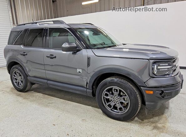 3FMCR9B65PRD49380 2023 FORD BRONCO Серый Передняя правая четверть