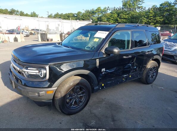 3FMCR9B65PRD83142 2023 FORD BRONCO SPORT Black Առջևի ձախ երեք քառորդ տեսարան