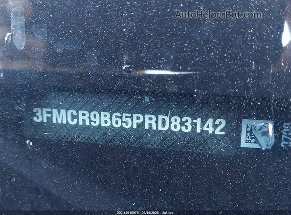 3FMCR9B65PRD83142 2023 FORD BRONCO SPORT Black 