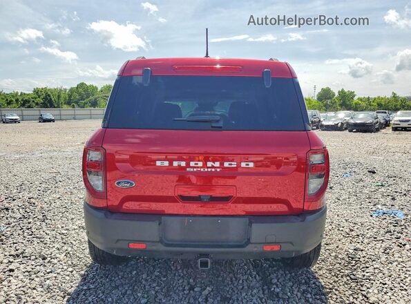 3FMCR9B66MRA34213 2021 FORD BRONCO Красный Вид сзади