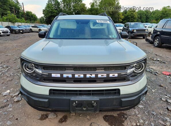 3FMCR9B66MRA65137 2021 FORD BRONCO Silver Widok z przodu