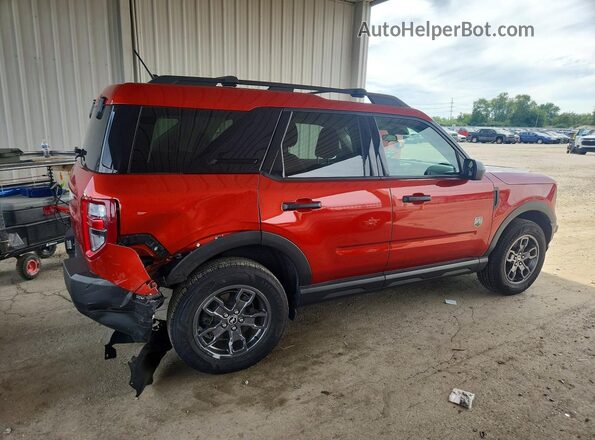 3FMCR9B66NRD47005 2022 FORD BRONCO Red Задня права чверть