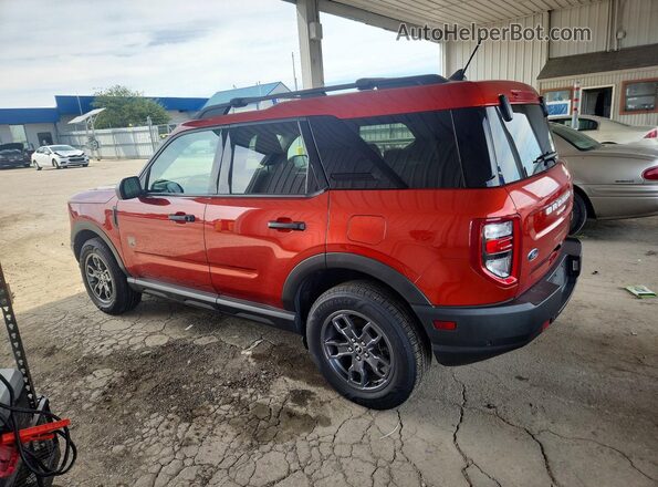3FMCR9B66NRD47005 2022 FORD BRONCO Red Задня ліва чверть