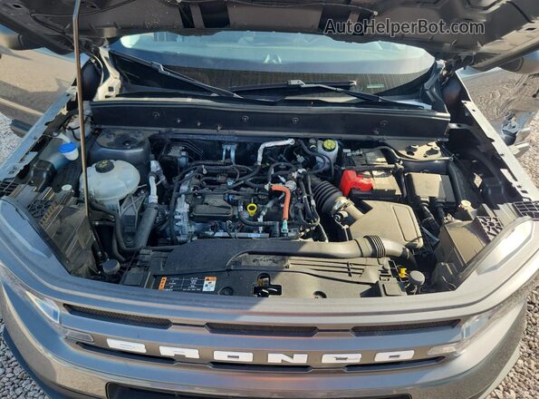3FMCR9B66PRD00799 2023 FORD BRONCO Gray ძრავის განყოფილების ხედი
