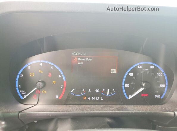 3FMCR9B66PRD69718 2023 FORD BRONCO Silver ხელსაწყოთა პანელის ხედი