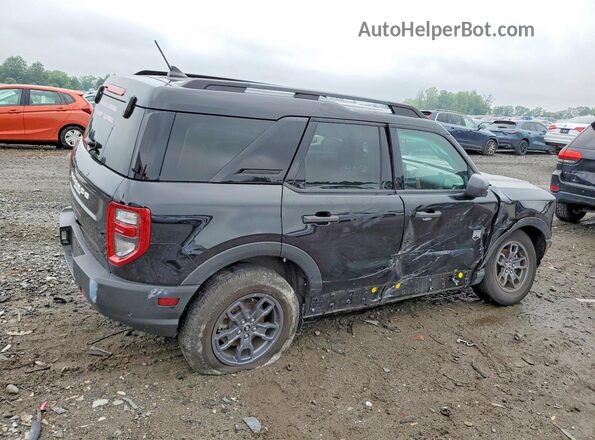3FMCR9B66RRF55536 2024 FORD BRONCO Черный Задняя правая четверть