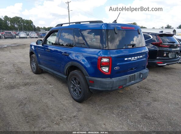 3FMCR9B66RRF61661 2024 FORD BRONCO SPORT Blue Trasero izquierdo