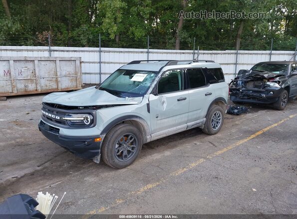 3FMCR9B66RRF65418 2024 FORD BRONCO SPORT Light Blue Առջևի ձախ երեք քառորդ տեսարան