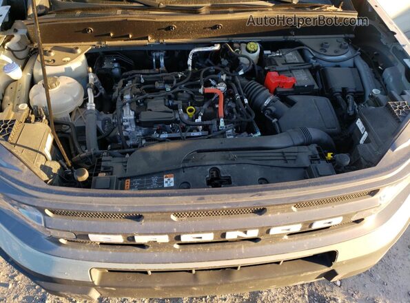 3FMCR9B67PRD32581 2023 FORD BRONCO Silver ძრავის განყოფილების ხედი