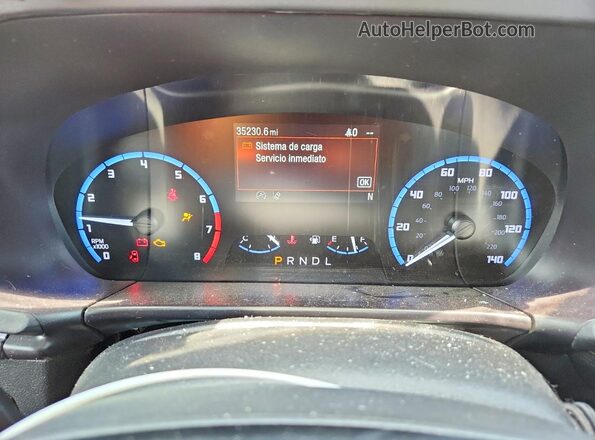 3FMCR9B67PRD49638 2023 FORD BRONCO Gray Вид щитка приладів