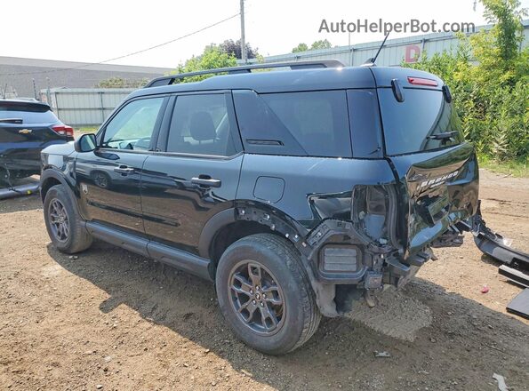 3FMCR9B67PRD67606 2023 FORD BRONCO Черный Задняя левая четверть