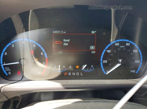 3FMCR9B67RRF22691 2024 FORD BRONCO Turquoise Instrument cluster view