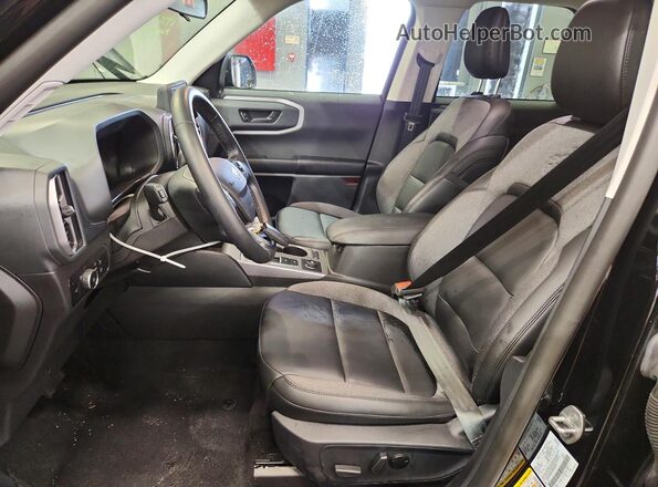 3FMCR9B67RRF58574 2024 FORD BRONCO Black Widok wnętrza z przodu