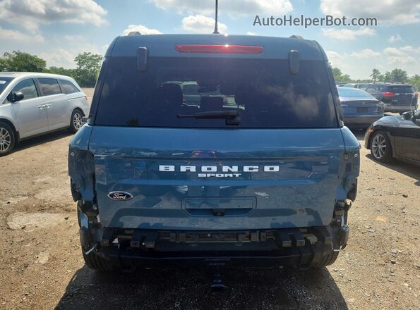 3FMCR9B68MRA10043 2021 FORD BRONCO Blue Widok z tyłu