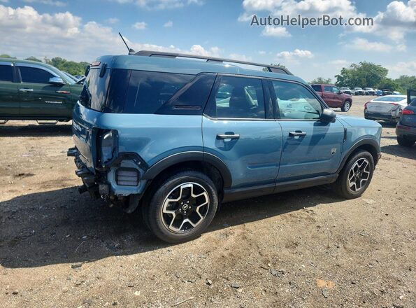 3FMCR9B68MRA10043 2021 FORD BRONCO Blue Tył prawy