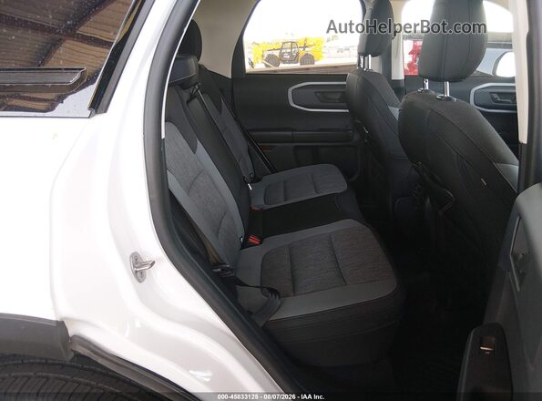 3FMCR9B68MRB22129 2021 FORD BRONCO SPORT White Widok naklejki z numerem VIN