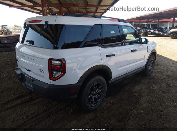 3FMCR9B68MRB22129 2021 FORD BRONCO SPORT White Tył prawy