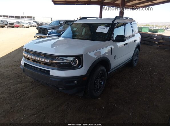 3FMCR9B68MRB22129 2021 FORD BRONCO SPORT White Przód lewy