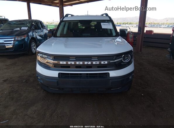 3FMCR9B68MRB22129 2021 FORD BRONCO SPORT White Widok z przodu