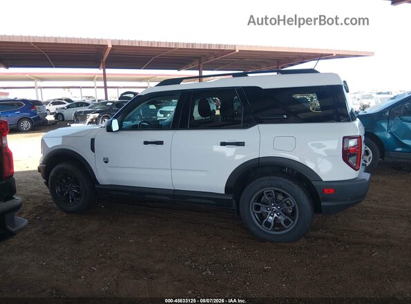 3FMCR9B68MRB22129 2021 FORD BRONCO SPORT White Widok wnętrza 360 stopni