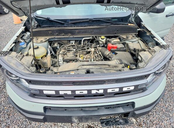 3FMCR9B68MRB34801 2021 FORD BRONCO Gray Вид підкапотного простору
