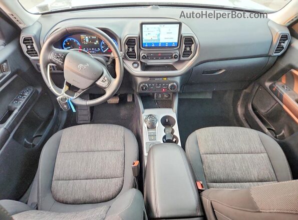 3FMCR9B68PRD50345 2023 FORD BRONCO Silver წინა პანელის ხედი