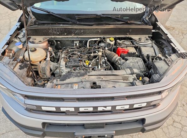3FMCR9B68PRD50345 2023 FORD BRONCO Silver ძრავის განყოფილების ხედი
