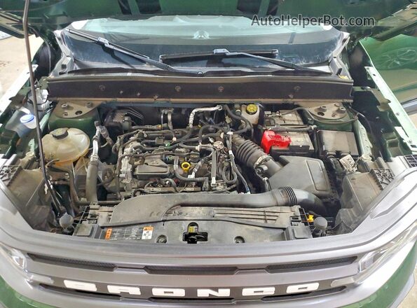 3FMCR9B68PRD86861 2023 FORD BRONCO Green Widok komory silnika