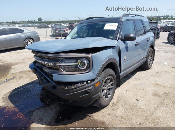 3FMCR9B68RRF29357 2024 FORD BRONCO SPORT Gray Առջևի ձախ երեք քառորդ տեսարան