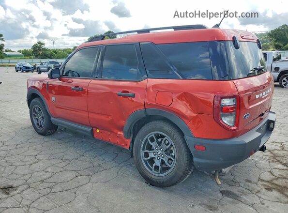 3FMCR9B69NRD49217 2022 FORD BRONCO Orange Tył lewy