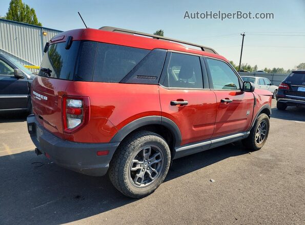 3FMCR9B69PRD15409 2023 FORD BRONCO Red უკანა მარჯვენა
