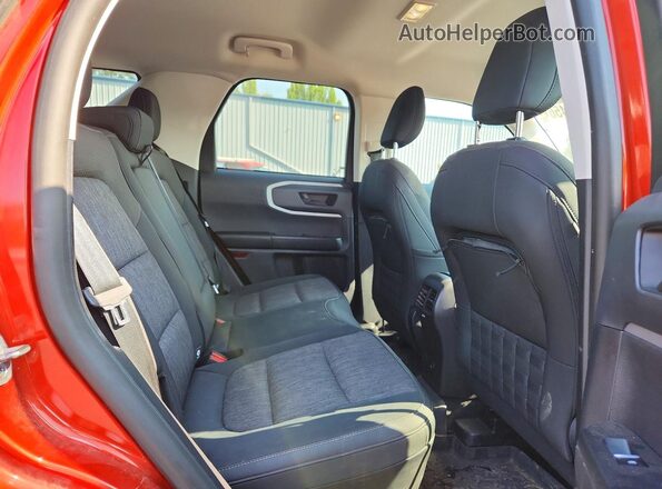 3FMCR9B69PRD15409 2023 FORD BRONCO Red უკანა სავარძლების ხედი